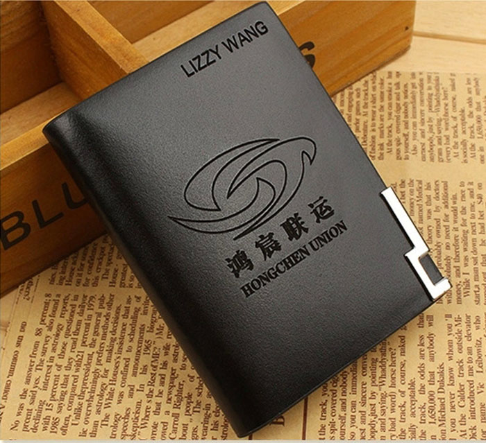 【鴻宸聯(lián)運】商務(wù)名片包/真皮卡包定制案例